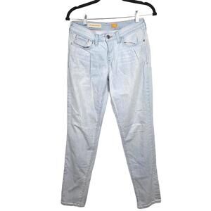 Pilcro and the letterpress Light Wash Skinny Jeans Size No 27 Anthropologie